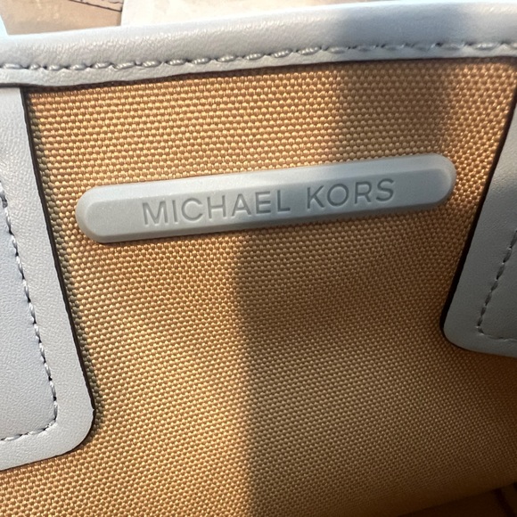 Michael Kors Jodie Blue Pale Ocean Tote - NWT - Picture 6 of 7
